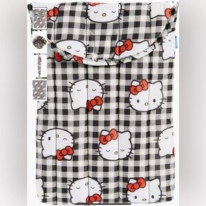 Baggu Sanrio Hello Kitty Gingham print Nordstrom Exclusive 13” 14” puffy sleeve